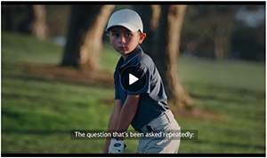 2026 Golf with Us Commercial with Rory. Click image to watch the video.